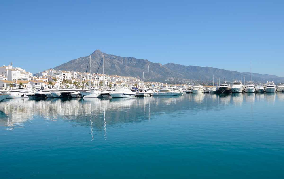 facts about beaches in spain Puerto Banus