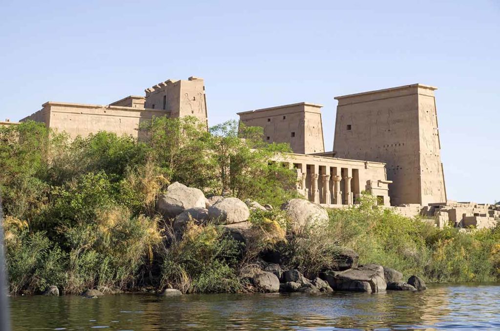 famous egypt landmarks Isis Temple