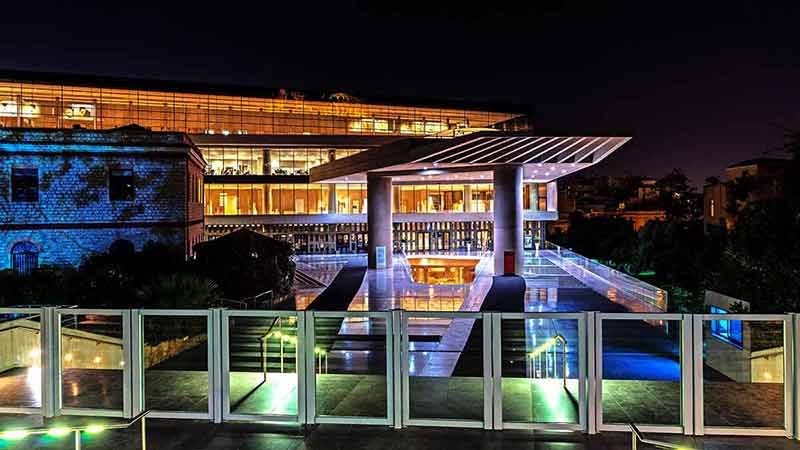 famous landmarks in Athens Acropolis Museum