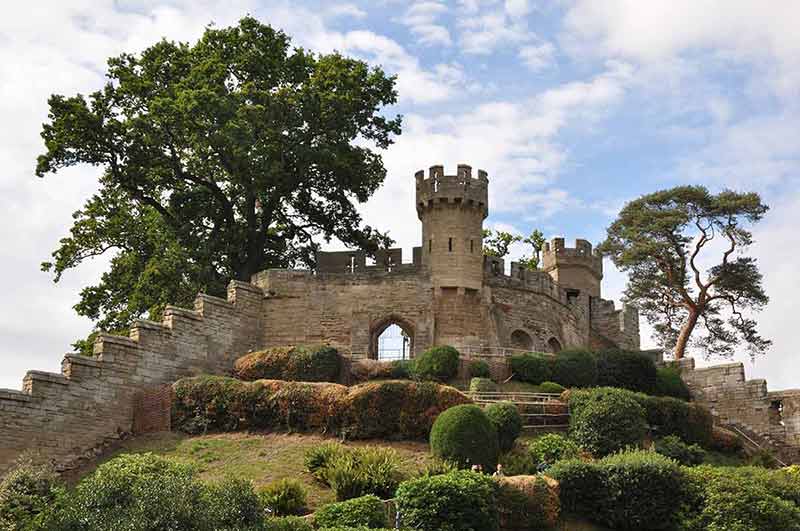 famous landmarks in England Warwick Castle
