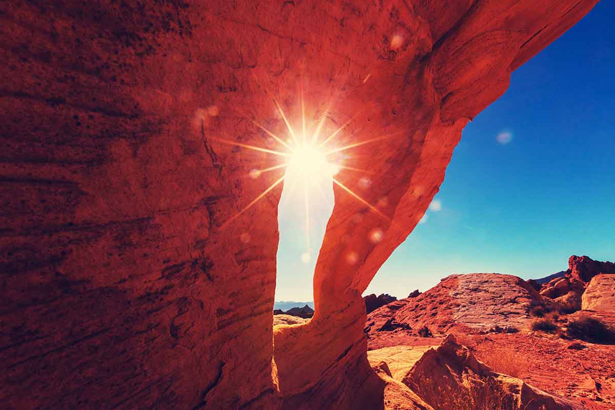 famous landmarks in nevada valley of fire