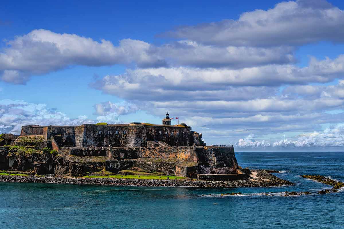 famous landmarks in puerto rico Fort El Morro in San Juan