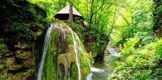 famous landmarks in romania bigar waterfall