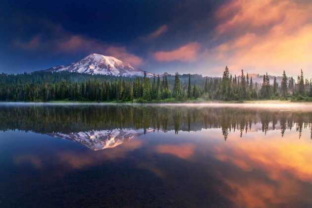 Famous Landmarks In Washington State Mount Rainier 630x420 