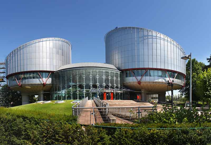 famous monuments in france modern European Court of Human Rights