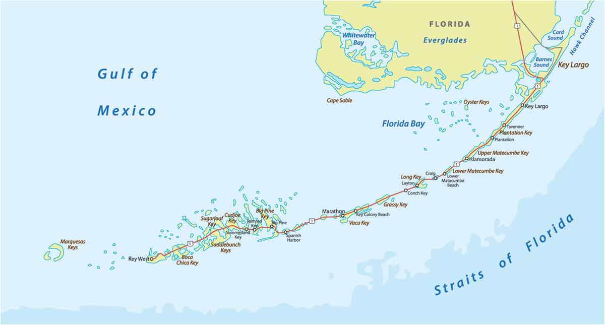 florida islands maps