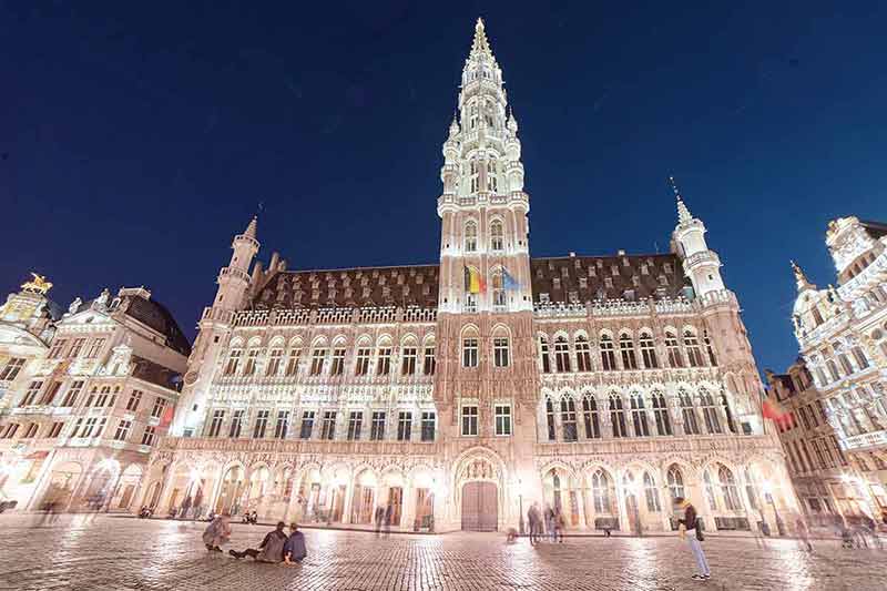 Brussels Town Hall in Grand Place