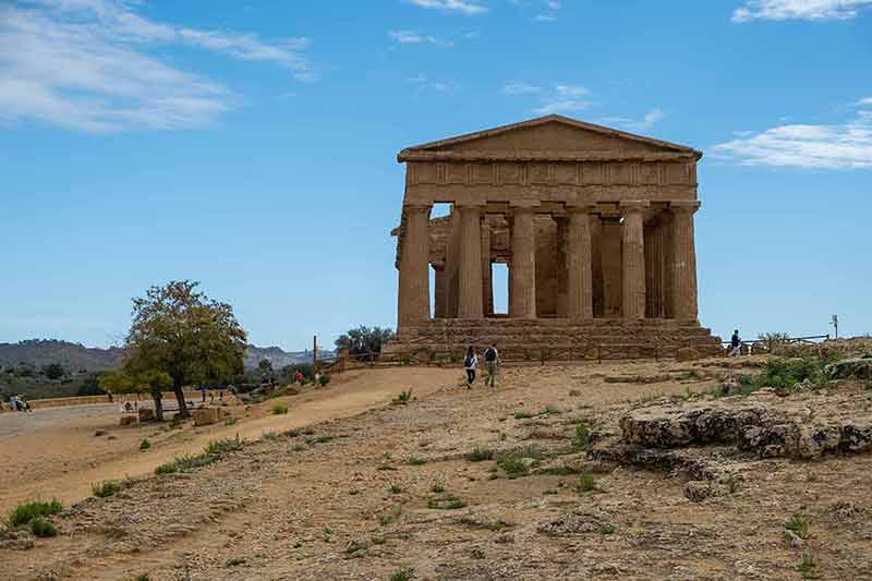 Valley Of The Temples At Agrigento, Sicily, Italy