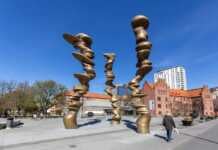 Points Of View Sculpture In Malmo, Sweden