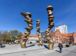 Points Of View Sculpture In Malmo, Sweden