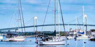 Newport, Rhode Island Scenic Views At Harbour