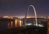 gateway arch st louis night