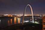 gateway arch st louis night