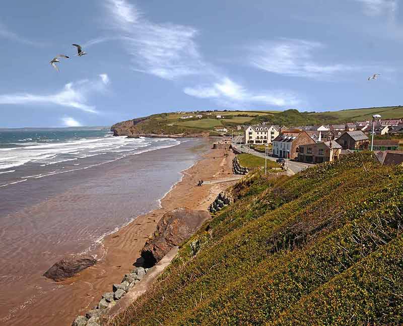 good beaches in north wales Broad Haven