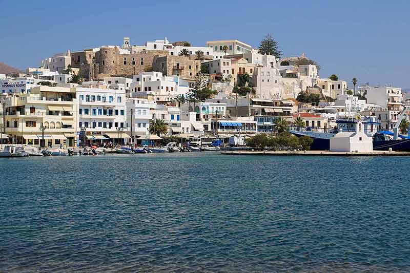 Naxos: Naxos Town Food Tour with Included Tastings and Wine