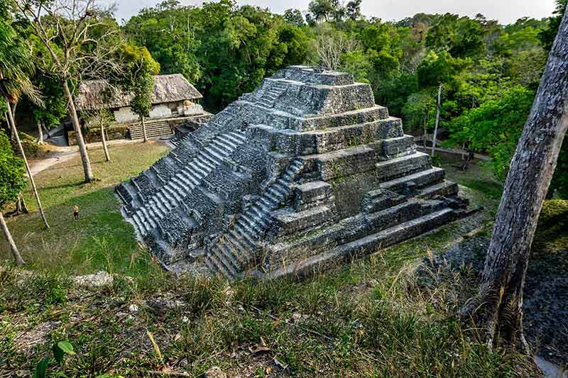 guatemala famous landmarks Yaxha Pyramids in Guatemala