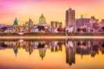 20 Things To Do In Harrisburg PA This Weekend harrisburg pa skyline reflections in water at dusk