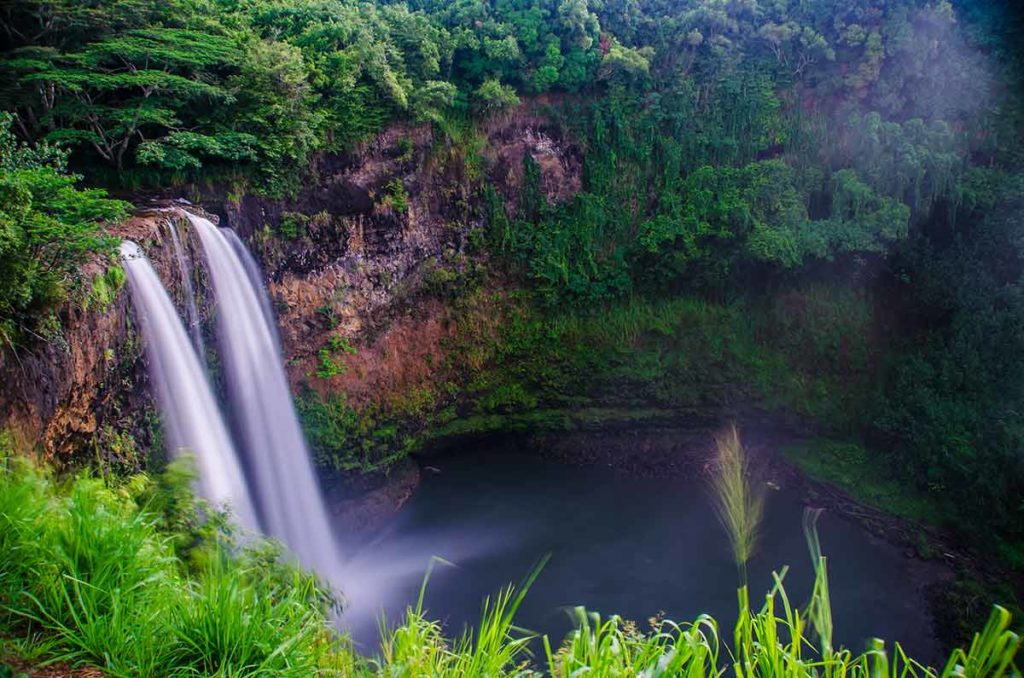 hawaii landmarks wailua waterfall