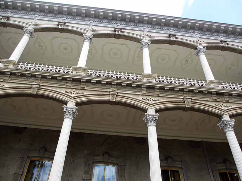 Close Up Of Iolani Palace
