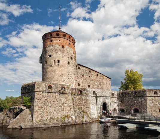 historic finland landmark savonlinna