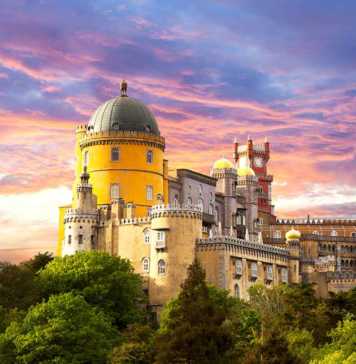 historic landmarks in portugal pena palace