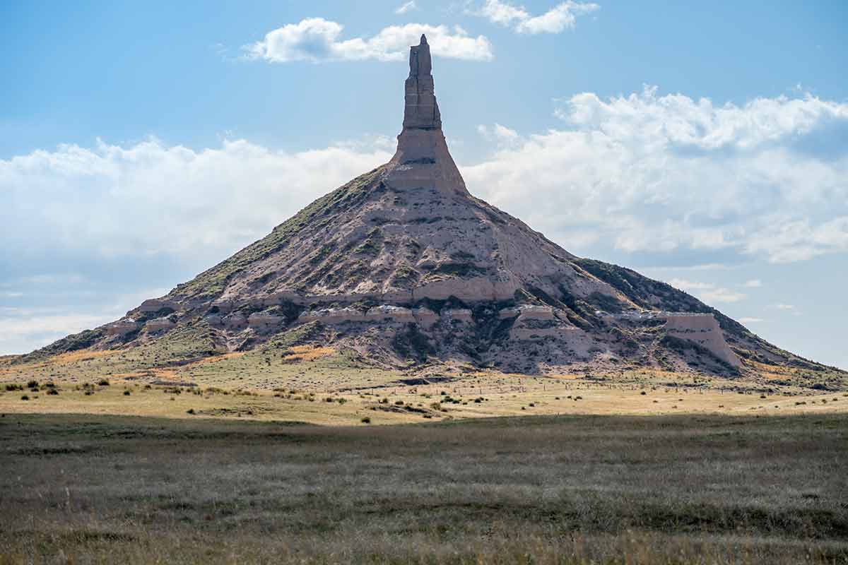 historical landmarks in Nebraska The Chimney Rock
