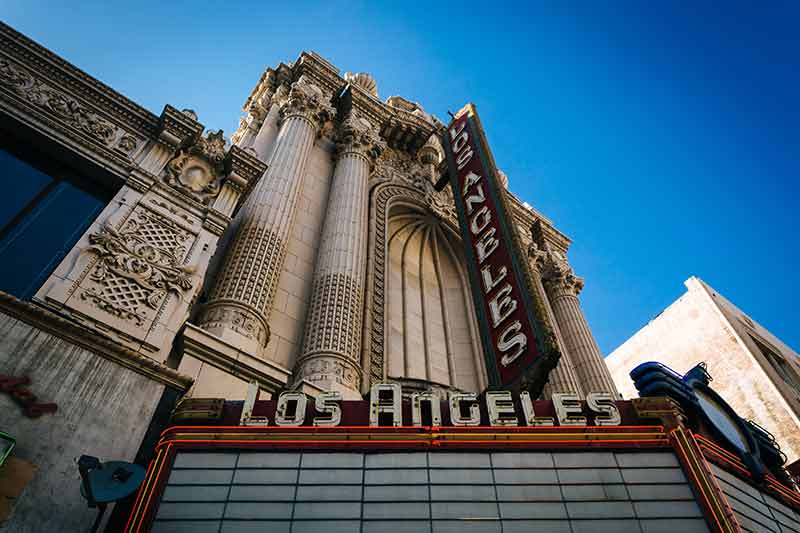 Los Angeles Theater is a historical landmarks in los angeles