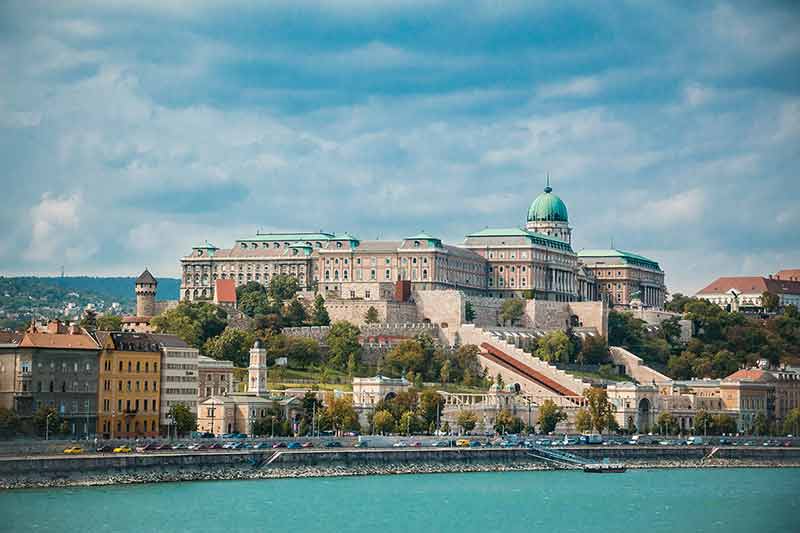 The Buda Castle Of Budapest, Hungary