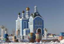 Mongolia in winter
