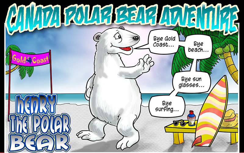 Polar Bear Cartoon - Travel2Next