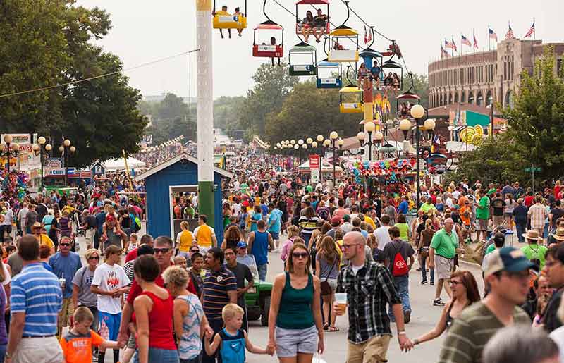 iowa landmarks and tourist attractions Iowa State Fair