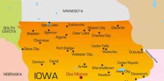 iowa map