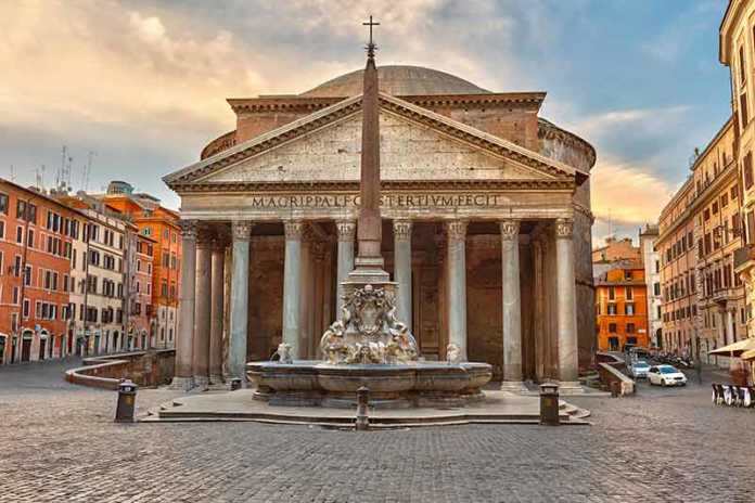 Italy Landmarks Pantheon 696x464 