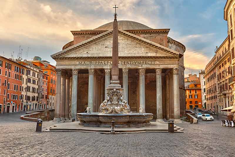 italy landmarks pantheon