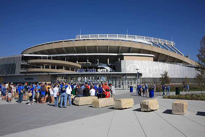 kansas city Missouri landmarks Kauffman Stadium