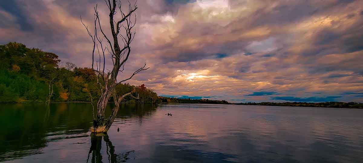 Lake Cumberland at dusk