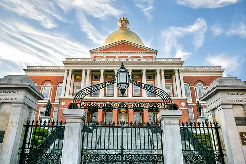 landmark boston state house