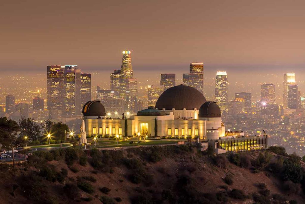 landmarks in california griffiths observatory