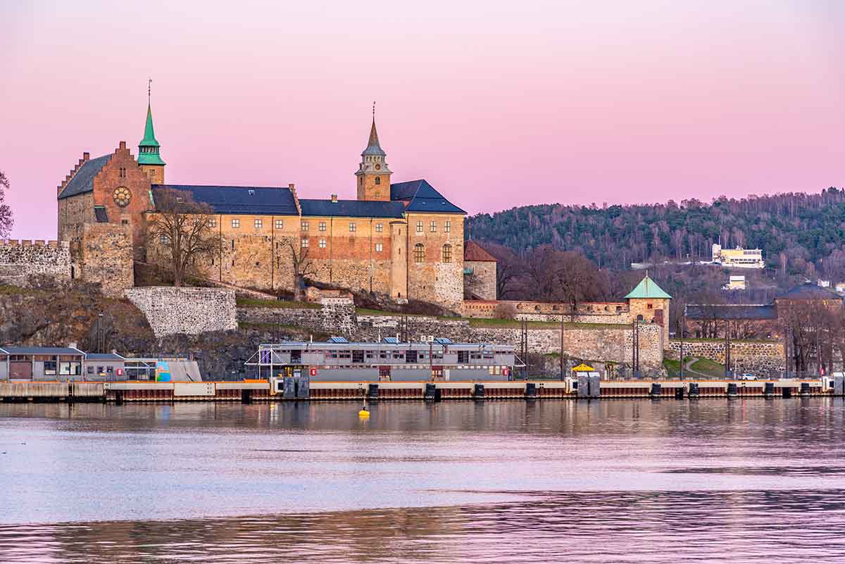 Akershus Fortress is one of the famous landmarks in oslo