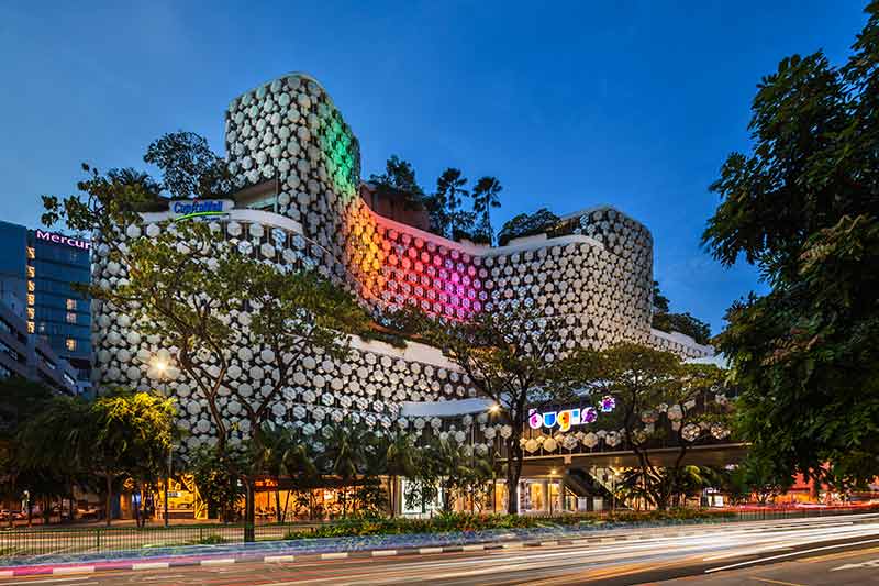 landmarks in singapore
