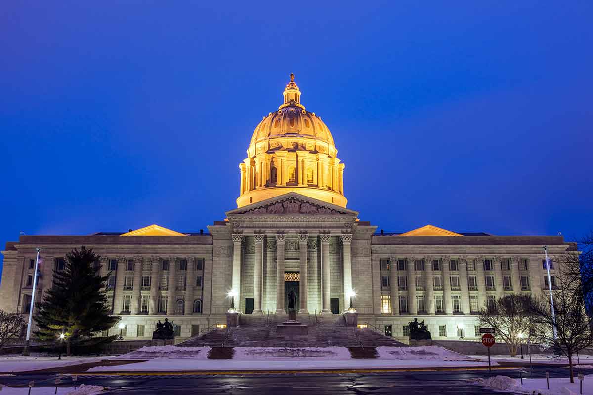 landmarks of Missouri State Capitol Building