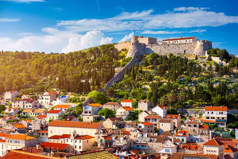 landmarks of croatia spanish fortress