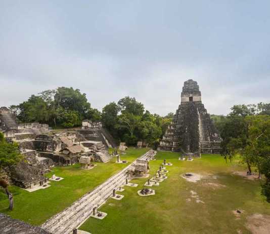 landmarks of guatemala pyramid and other ruins