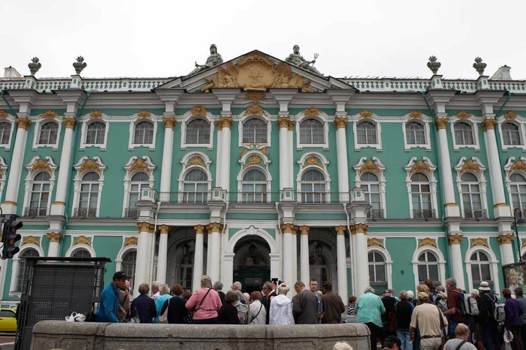 landmarks of russia hermitage
