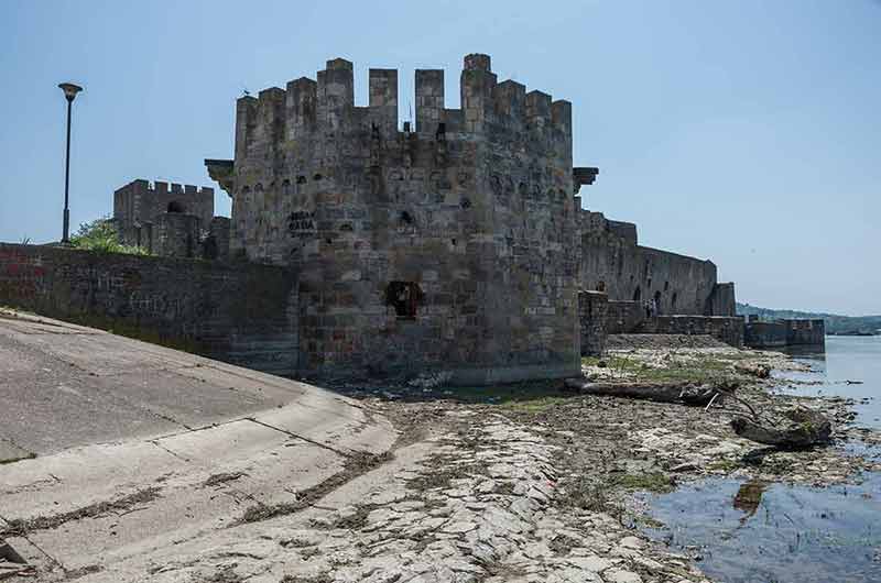Water Tower Of Smederevo Fortress Is A Medieval Fortified City