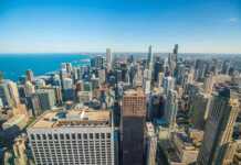 20 Illinois Cities And Towns Beyond Chicago Worth Discovering View of downtown Chicago from above