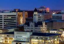 20 Kansas Cities And Towns That Are More Interesting Than You Think Panorama Of Wichita At Night