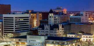 20 Kansas Cities And Towns That Are More Interesting Than You Think Panorama Of Wichita At Night