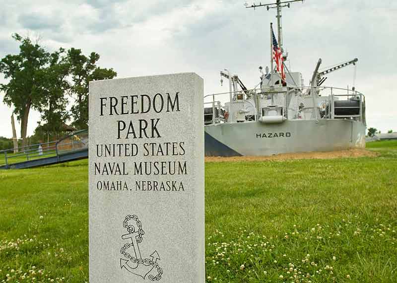 lincoln nebraska landmarks Freedom Park Naval Museum