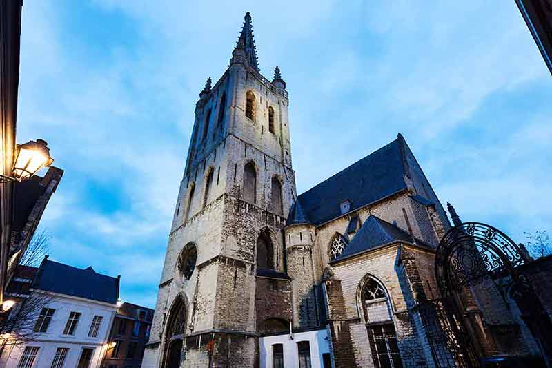 Sint Geertrui Church In Leuven